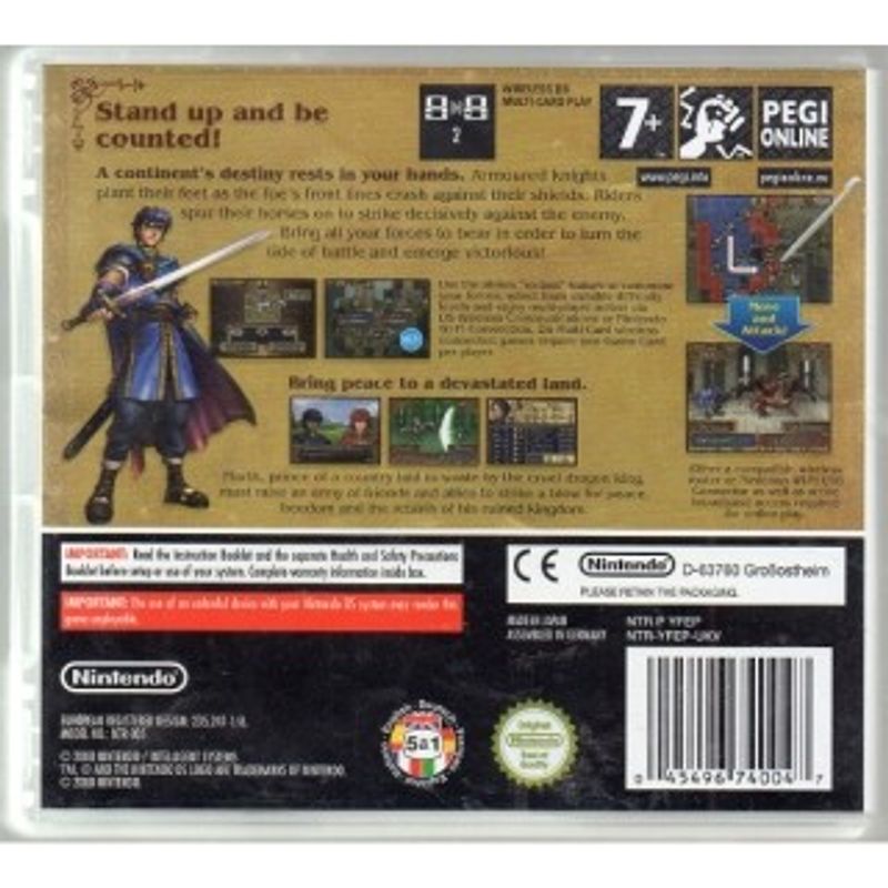 FIRE EMBLEM SHADOW DRAGON DS