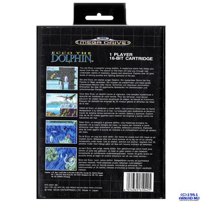 ECCO THE DOLPHIN MEGADRIVE