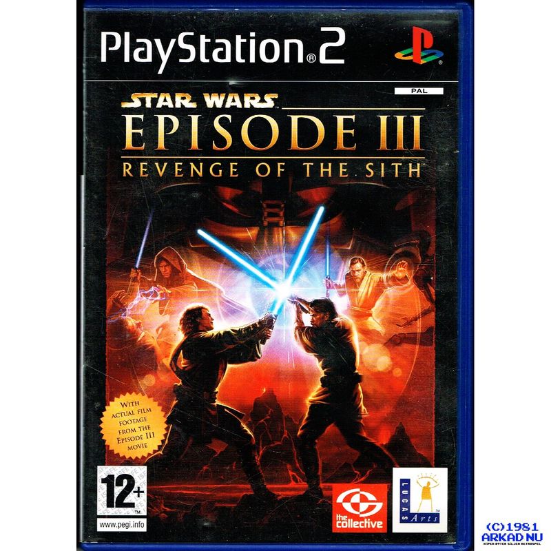 STAR WARS EPISODE III REVENGE OF THE SITH PS2