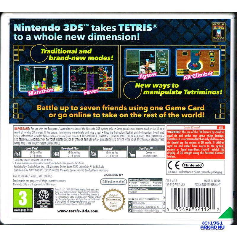 TETRIS 3DS