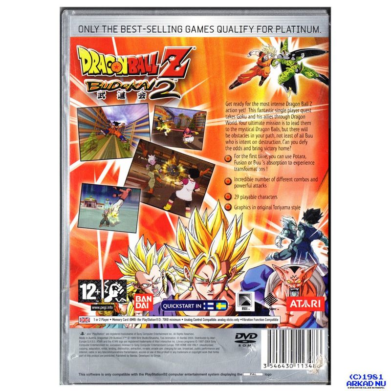 DRAGONBALL Z BUDOKAI 2 PS2