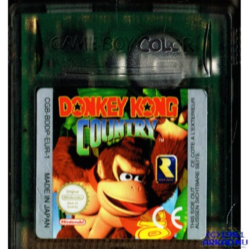 DONKEY KONG COUNTRY GAMEBOY COLOR