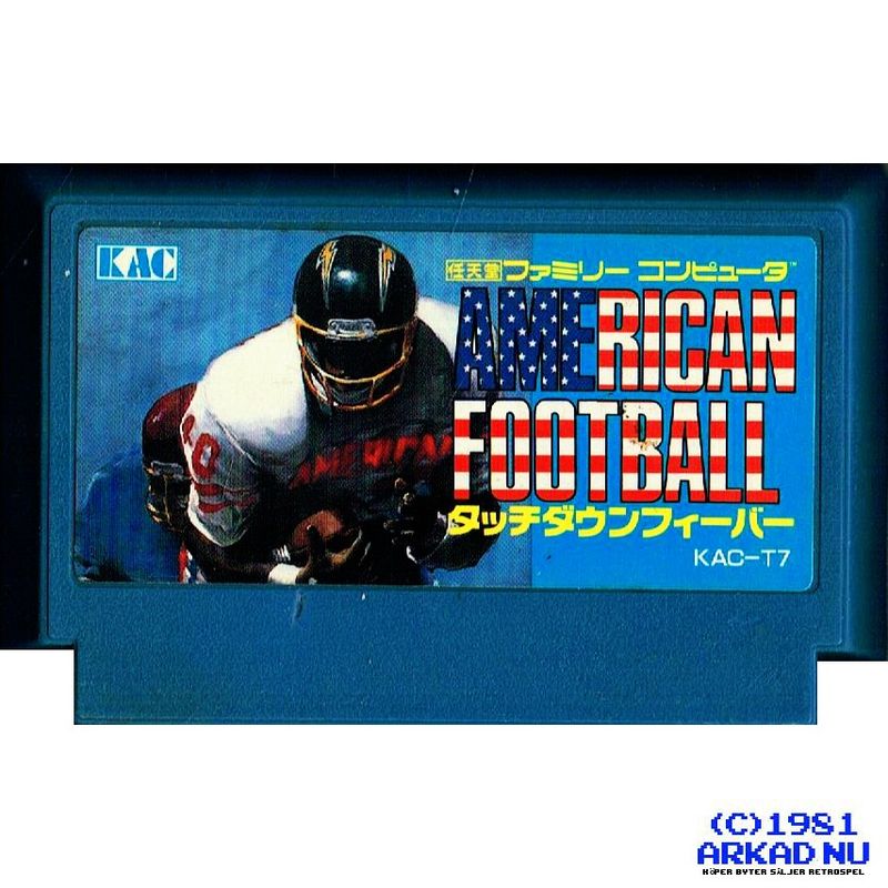 AMERICAN FOOTBALL TOUCHDOWN FEVER FAMICOM