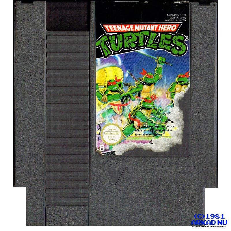 TEENAGE MUTANT HERO TURTLES NES SCN