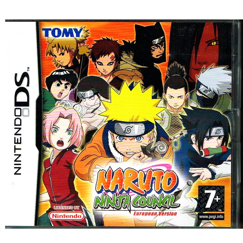 NARUTO NINJA COUNCIL DS