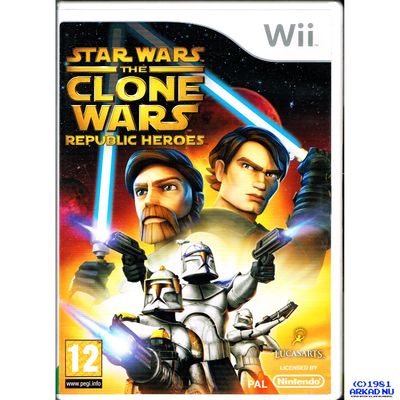 STAR WARS THE CLONE WARS REPUBLIC HEROES WII