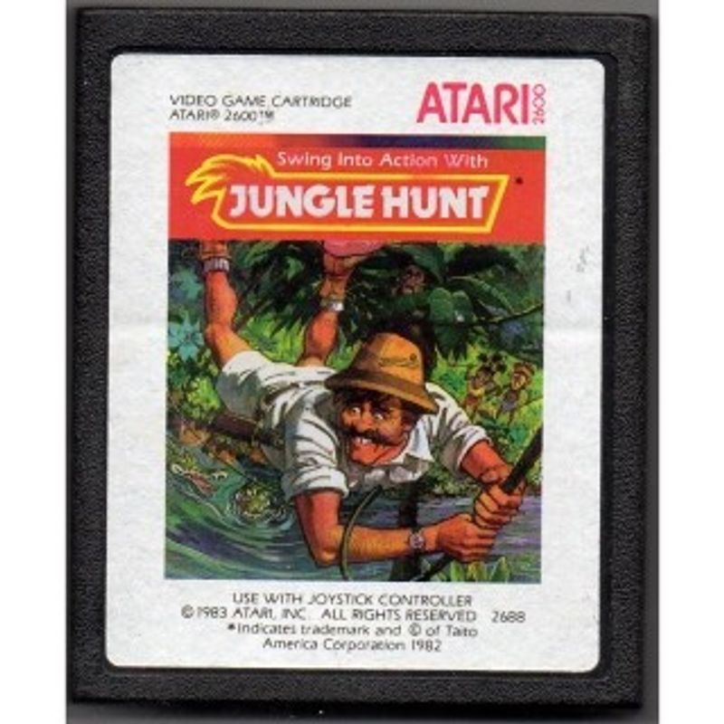 JUNGLE HUNT ATARI 2600