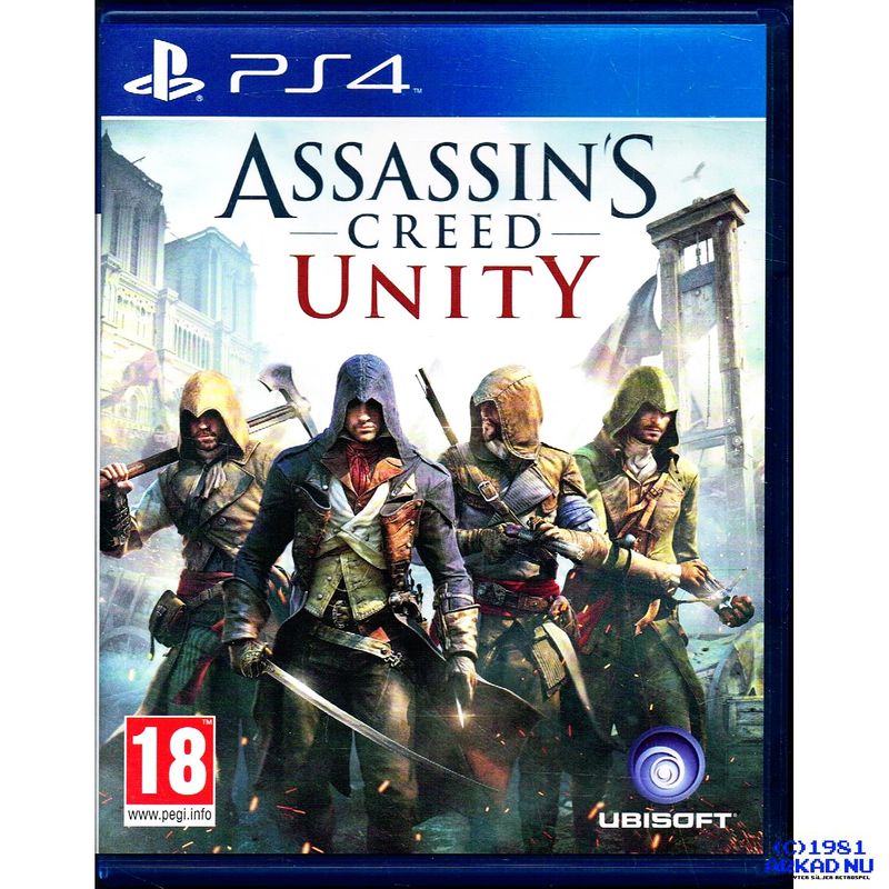 ASSASSINS CREED UNITY PS4