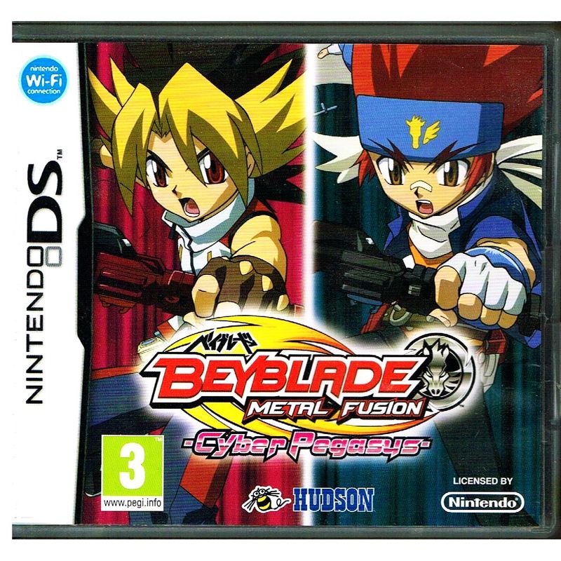 BEYBLADE METAL FUSION CYBER PEGASUS DS