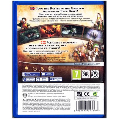 LEGO THE LORD OF THE RINGS PS VITA