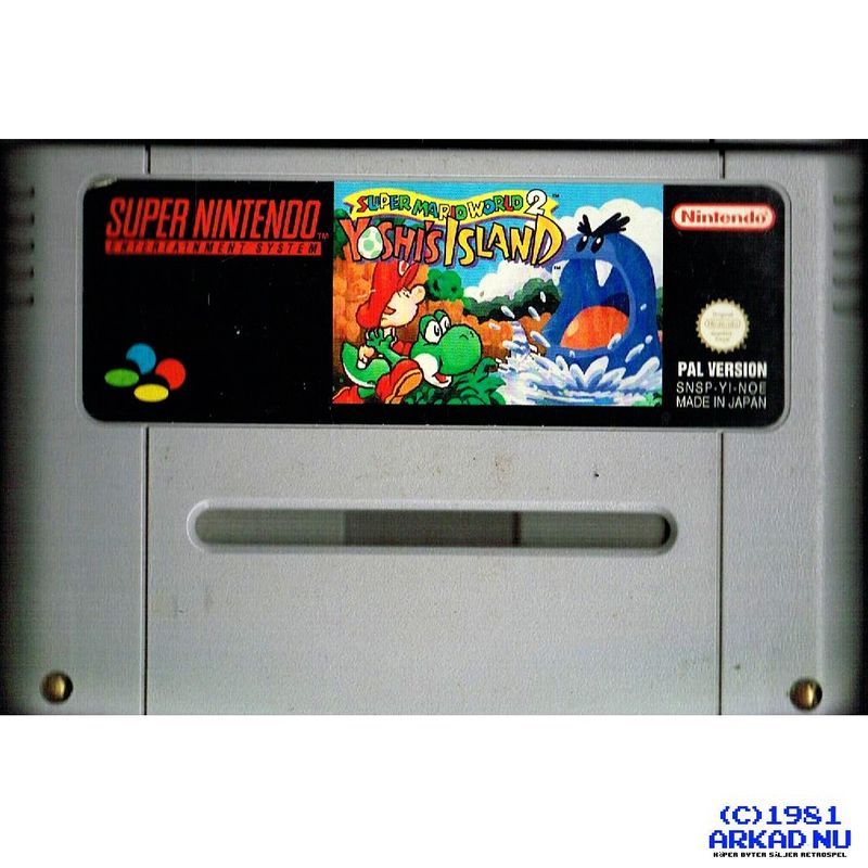 YOSHIS ISLAND SUPER MARIO WORLD 2 SNES