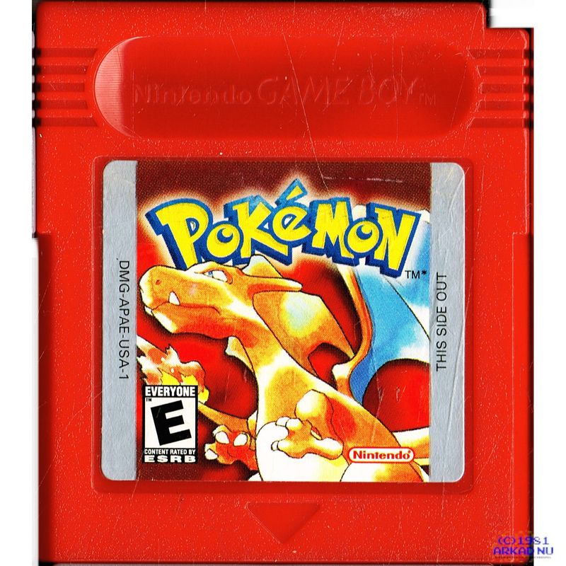 POKEMON RED GAMEBOY USA