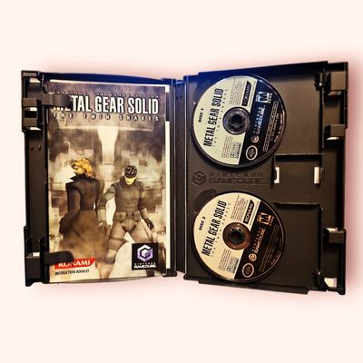 METAL GEAR SOLID THE TWIN SNAKES GAMECUBE NTSC USA OBS LÄS!
