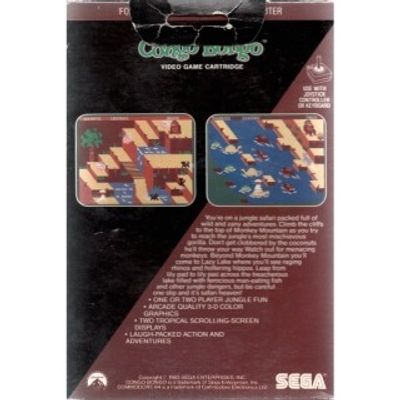 CONGO BONGO C64 CARTRIDGE