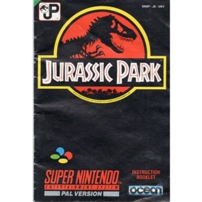 JURASSIC PARK SNES MANUAL UKV