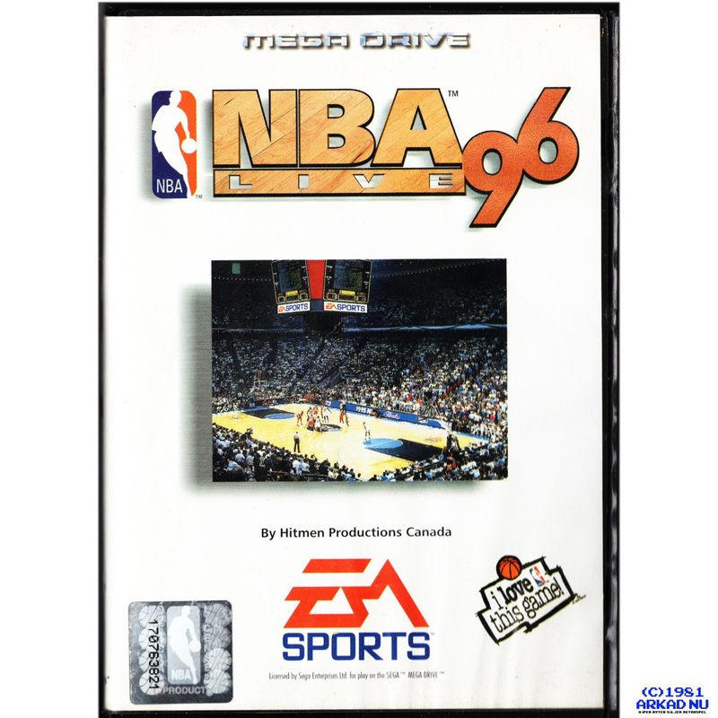 NBA LIVE 96 MEGADRIVE