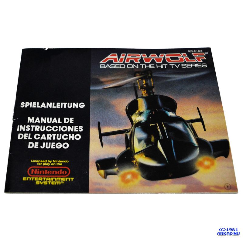 AIRWOLF NES