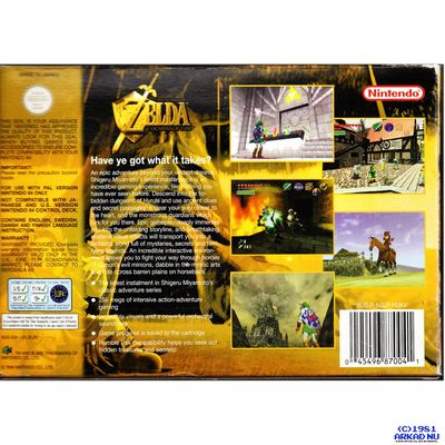 THE LEGEND OF ZELDA OCARINA OF TIME N64