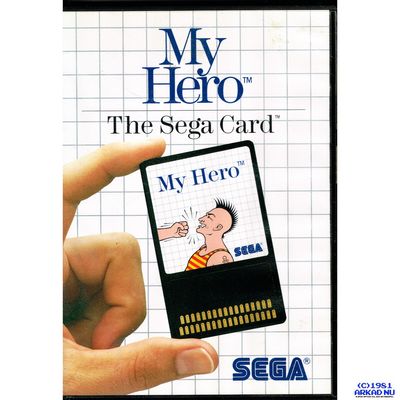 MY HERO SEGA CARD MASTERSYSTEM