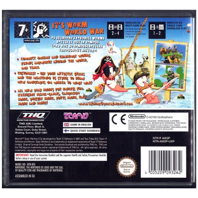 WORMS OPEN WARFARE 2 DS