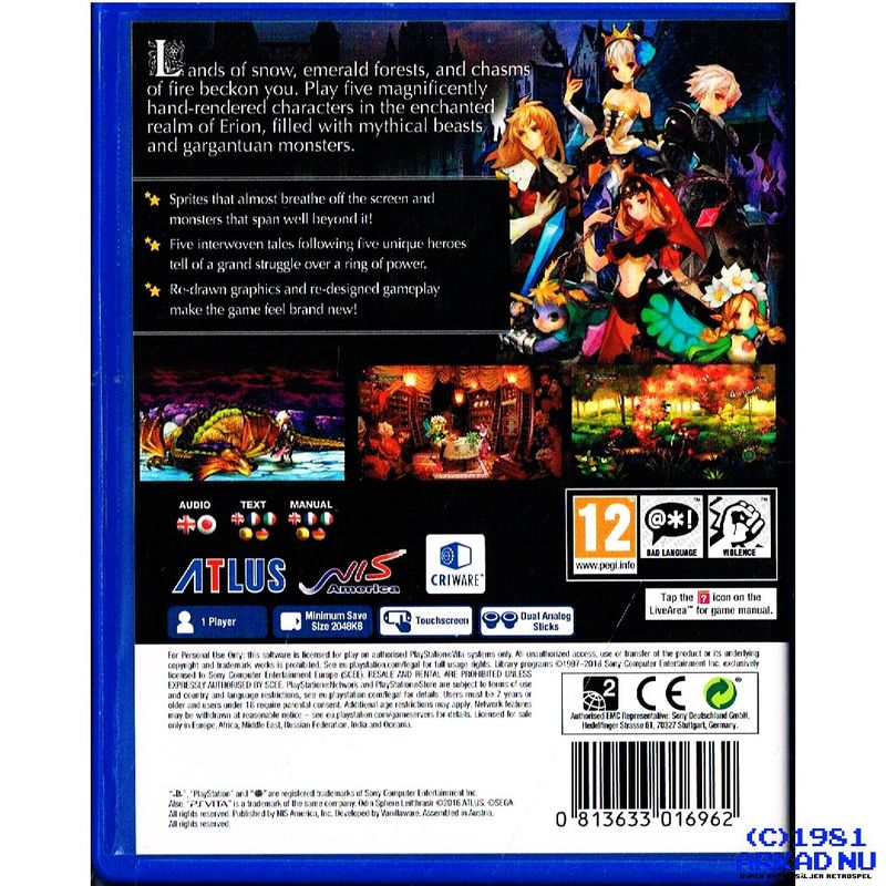 ODIN SPHERE PS VITA