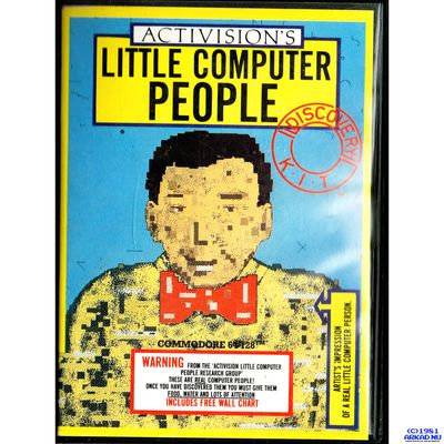 LITTLE COMPUTER PEOPLE C64 KASSETT