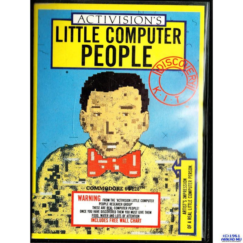 LITTLE COMPUTER PEOPLE C64 KASSETT