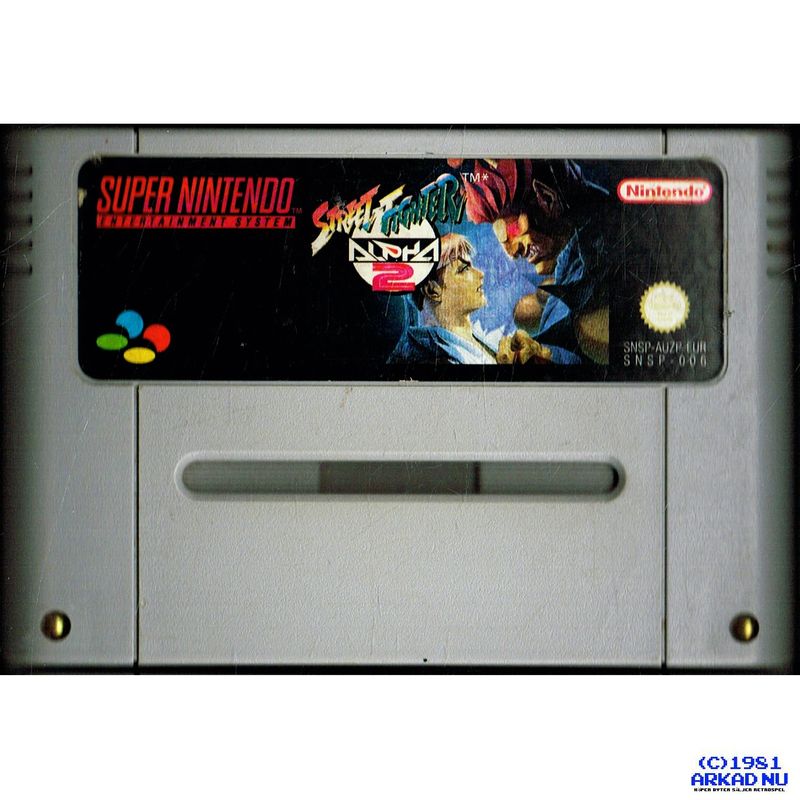 STREET FIGHTER ALPHA 2 SNES