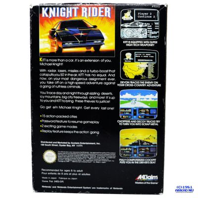 KNIGHT RIDER NES SCN