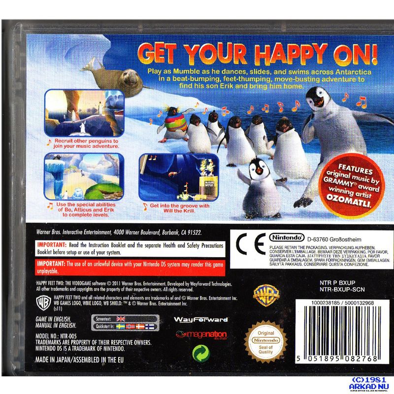 HAPPY FEET TWO DS