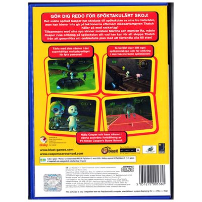 CASPERS SKRÄMSKOLA PS2