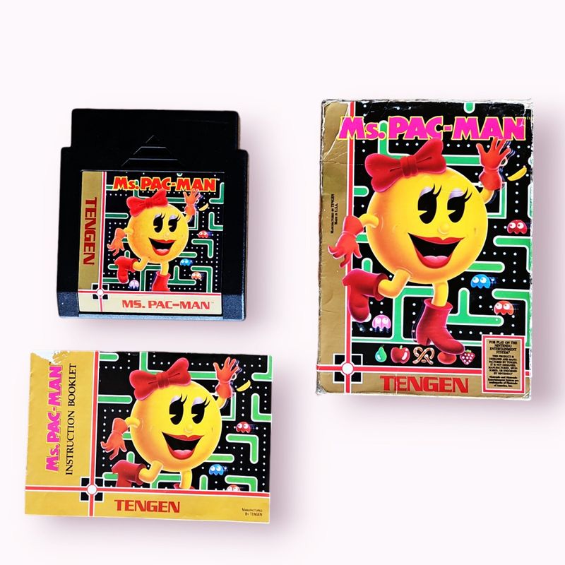 MS PAC-MAN NES TENGEN