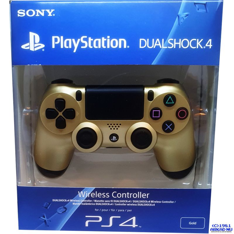 PLAYSTATION 4 DUALSHOCK 4 GOLD