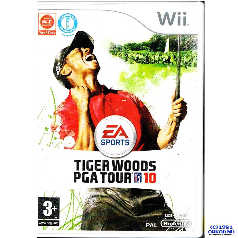 TIGER WOODS PGA TOUR 10 WII