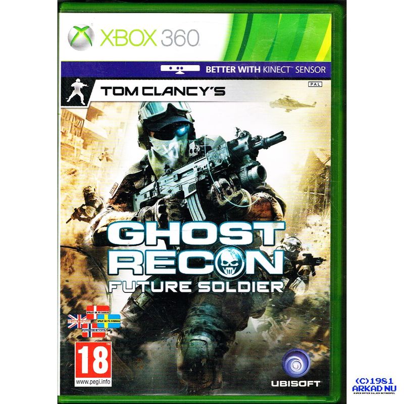 TOM CLANCYS GHOST RECON FUTURE SOLDIER XBOX 360