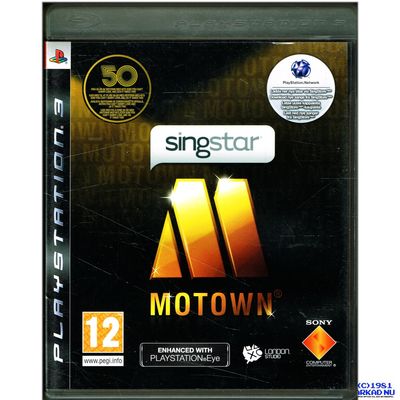 SINGSTAR MOTOWN PS3