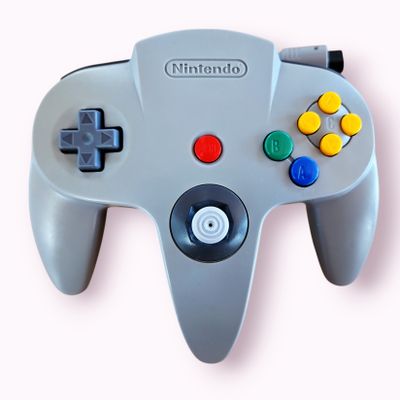 NINTENDO 64 BASENHET MED ORGINAL HANDKONTROLL MED BRA SPAK