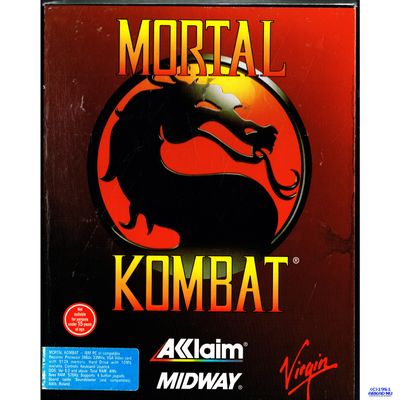 MORTAL KOMBAT PC BIGBOX 3.5" DISK GOLDEN GAMES