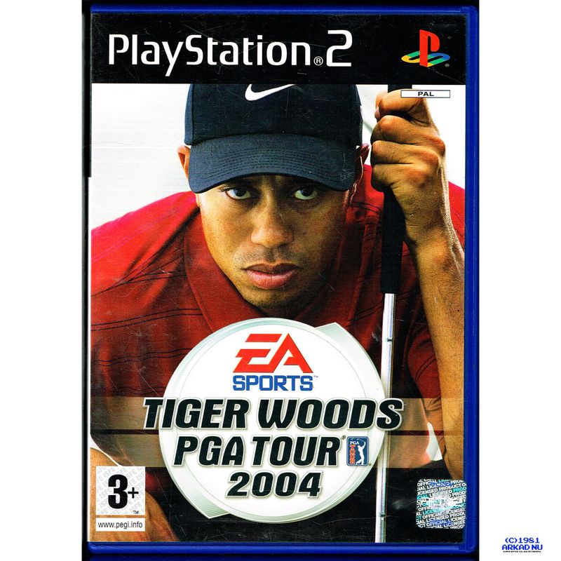 TIGER WOODS PGA TOUR 2004 PS2