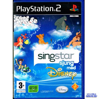 SINGSTAR SJUNG MED DISNEY PS2