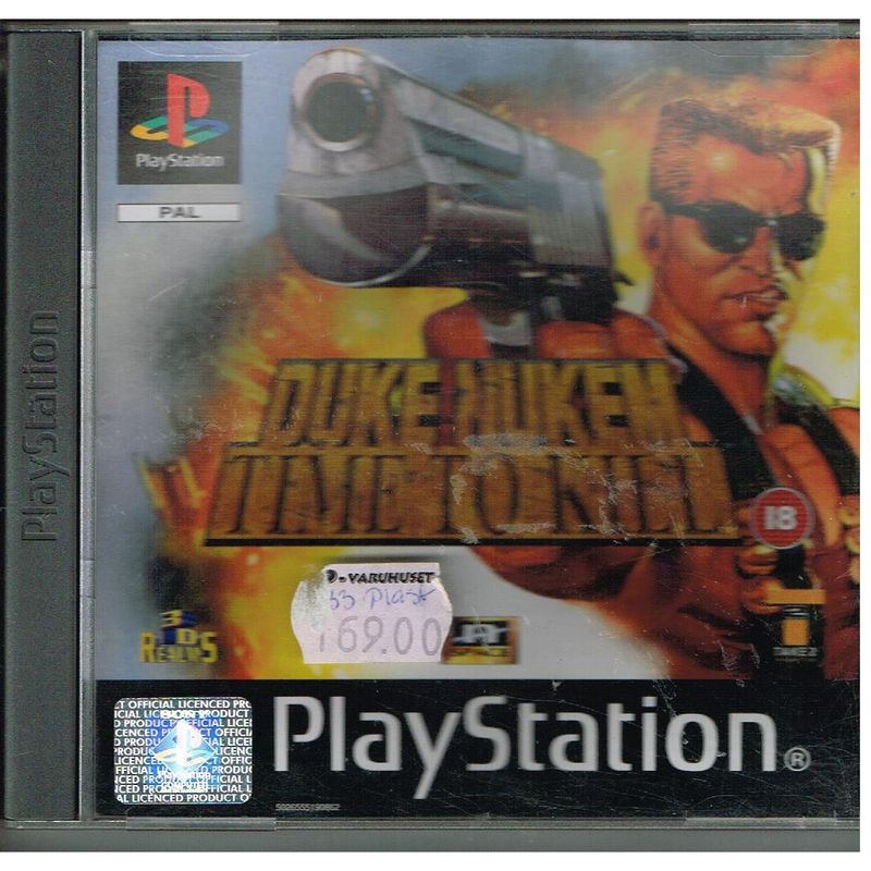 DUKE NUKEM TIME TO KILL PS1