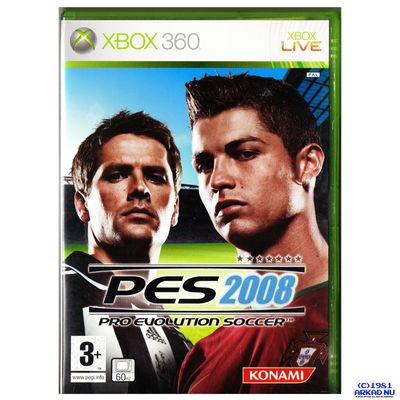 PES PRO EVOLUTION SOCCER 2008 XBOX 360