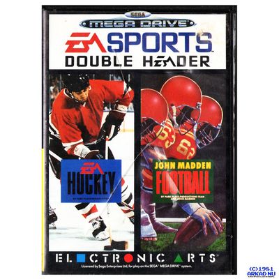 EA SPORTS DOUBLE HEADER MEGADRIVE