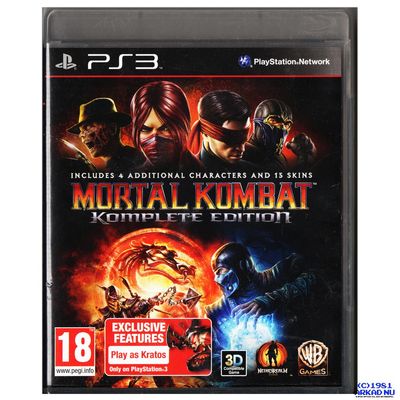 MORTAL KOMBAT KOMPLETE EDITION PS3