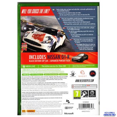 NEED FOR SPEED RIVALS XBOX 360