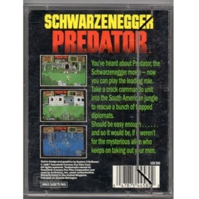 PREDATOR C64 TAPE