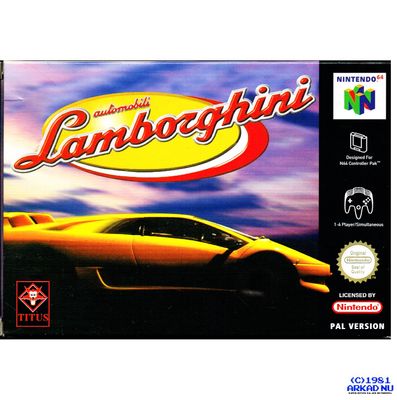 AUTOMOBILI LAMBORGHINI N64