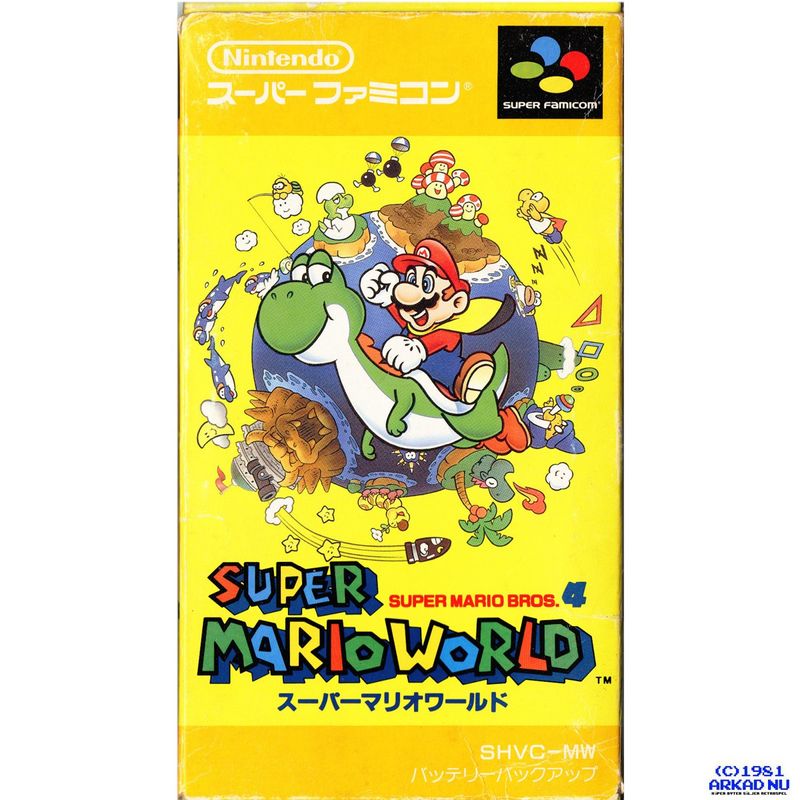 SUPER MARIO WORLD SUPER FAMICOM