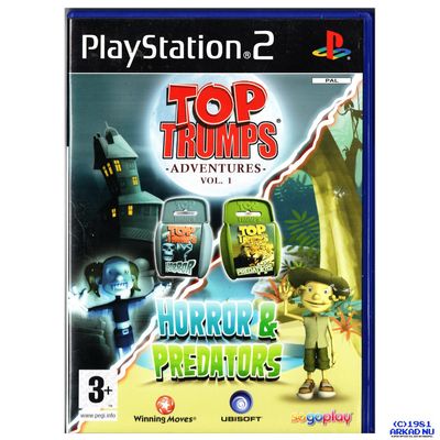 TOP TRUMPS ADVENTURES VOL 1 HORROR AND PREDATORS PS2