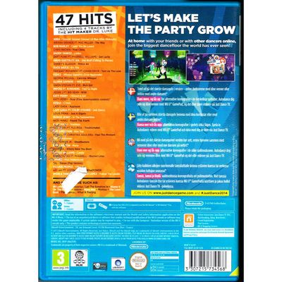 JUST DANCE 2014 WII U